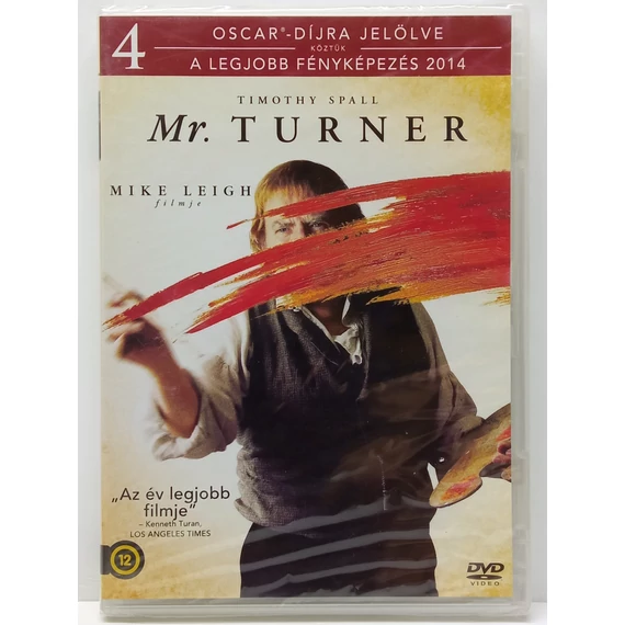 Mr. Turner - Mike Leigh filmje - új, fóliás DVD