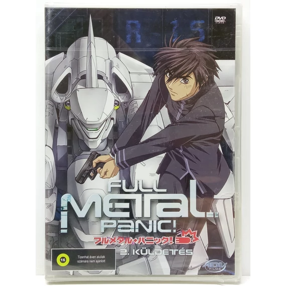 Full Metal Panic! - 2. küldetés - új, fóliás DVD