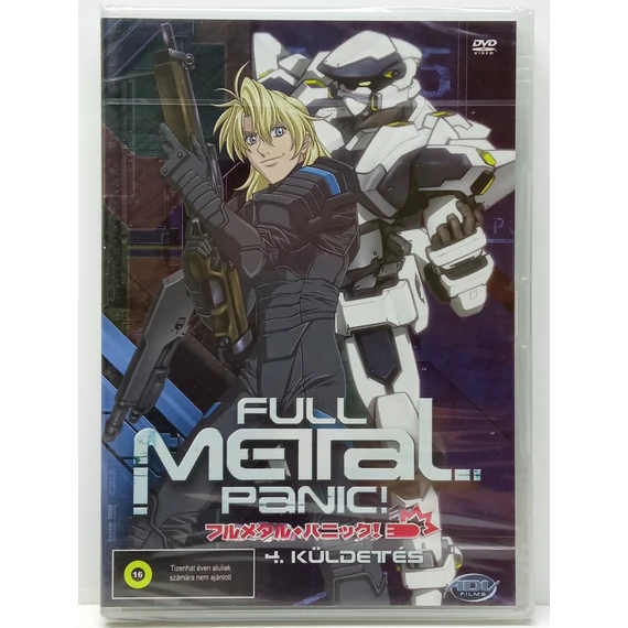 Full Metal Panic! - 4. küldetés - új, fóliás DVD