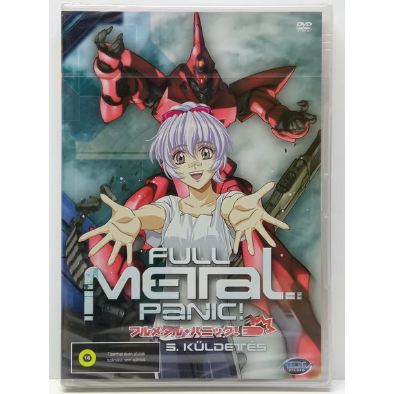 Full Metal Panic! - 5. küldetés - új, fóliás DVD