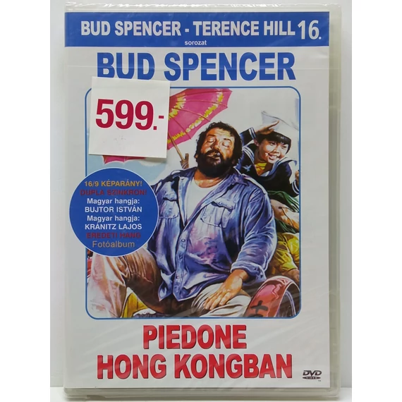 Piedone Hong Kongban - Bud Spencer - új, fóliás DVD