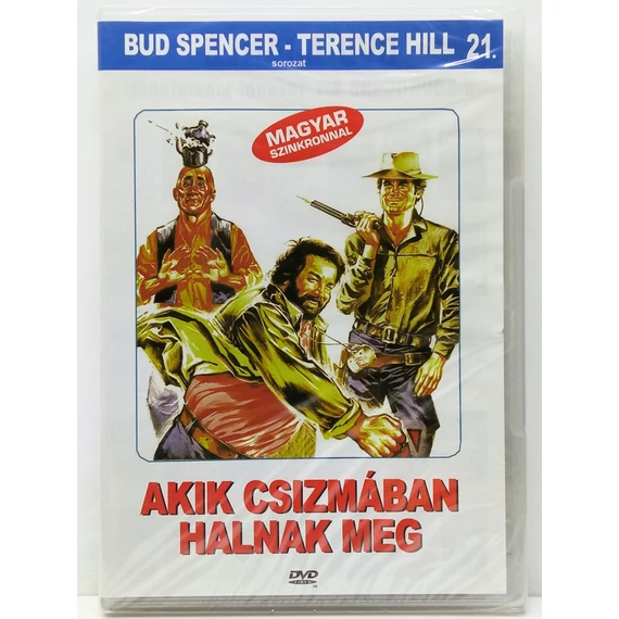 Akik csizmában halnak meg - Bud Spencer, Terence Hill - új, fóliás DVD