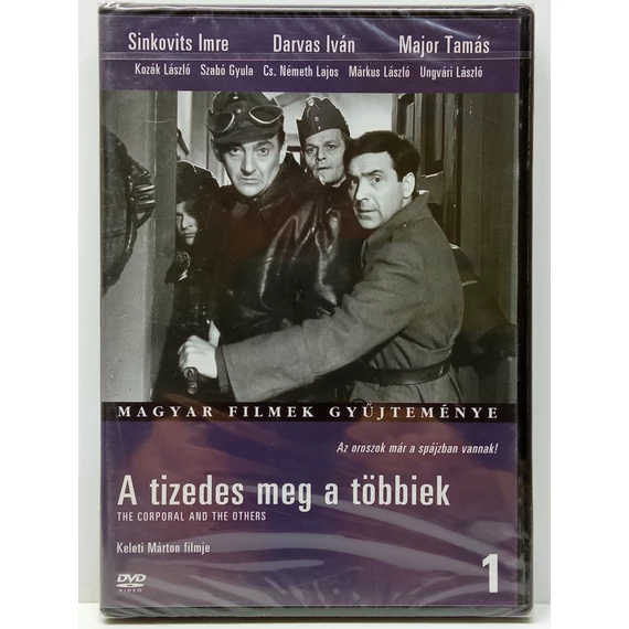 A tizedes meg a többiek - Keleti Márton filmje - új, fóliás DVD