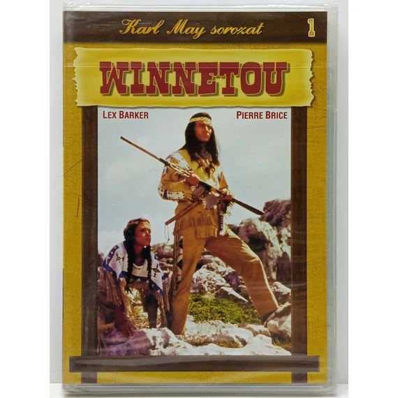 Winnetou - Pierre Brice, Lex Barker - új, fóliás DVD