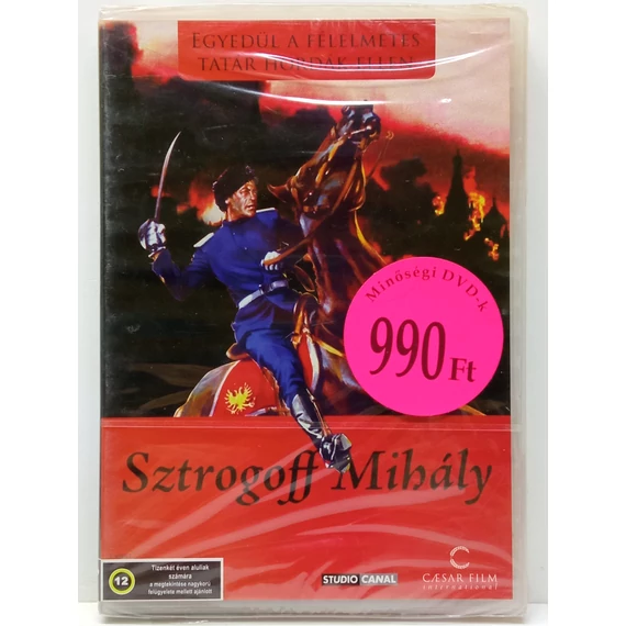 Sztrogoff Mihály - Carmine Gallone filmje - új, fóliás DVD
