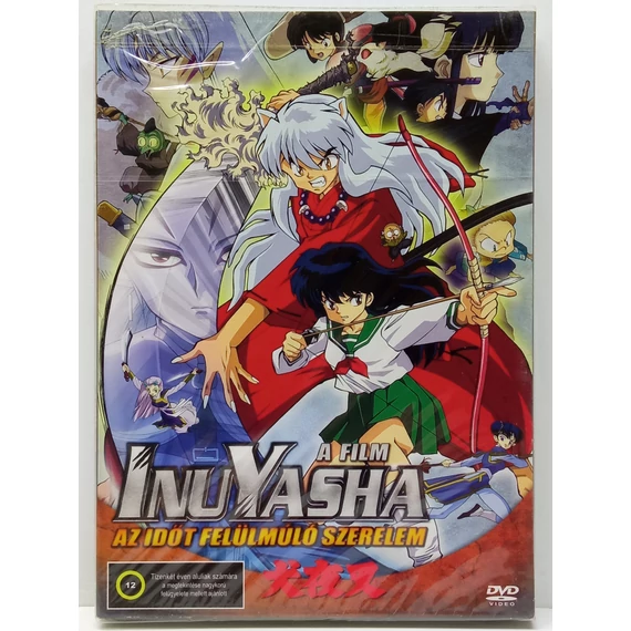 InuYasha - A film - Az időt felülmúló szerelem - új, fóliás, papírfeknis DVD