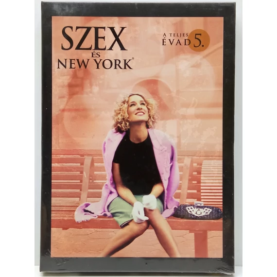 Szex és New York 5.  - A teljes ötödik évad -  - új, fóliás, papírfeknis DVD