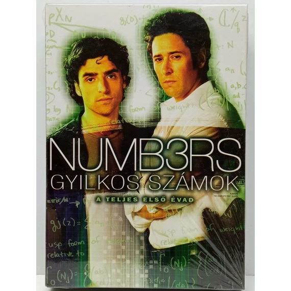 Gyilkos számok 1.  - A teljes első évad - új, fóliás DVD