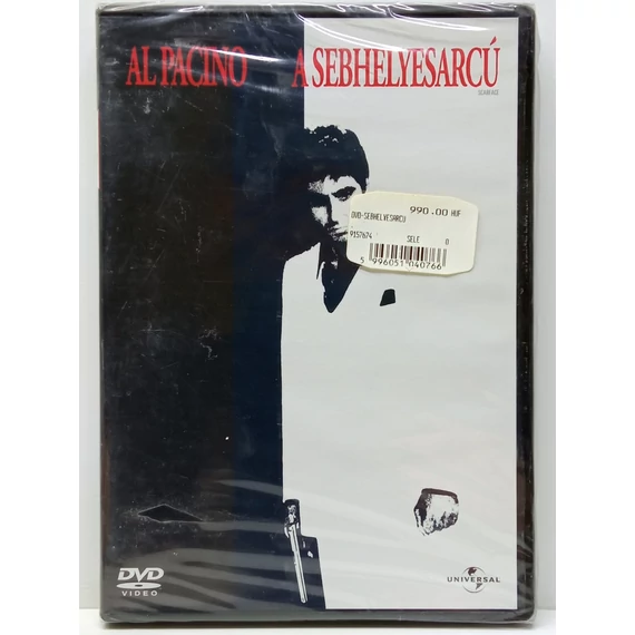A sebhelyesarcú - Al Pacino, Michelle Pfeiffer - új, fóliás DVD