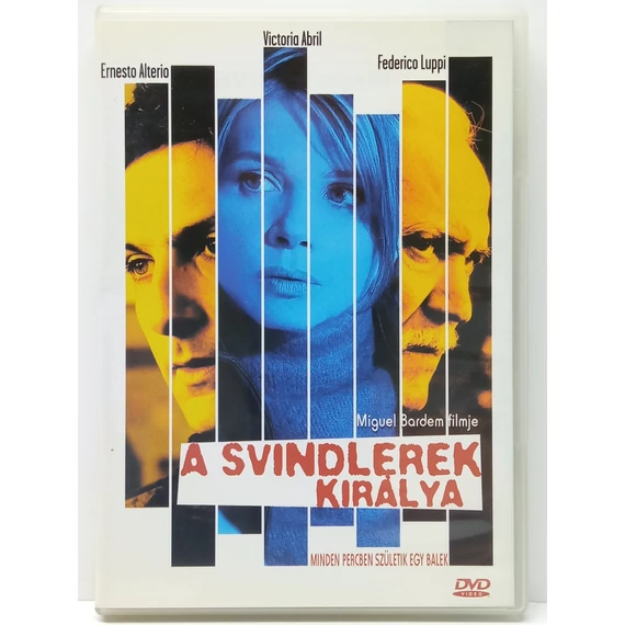 A svindlerek királya - Miguel Bardem filmje - DVD