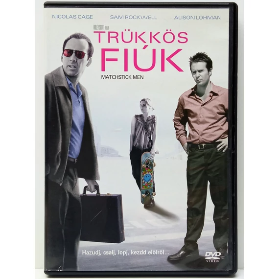 Trükkös fiúk - Nicolas Cage, Sam Rockwell - DVD