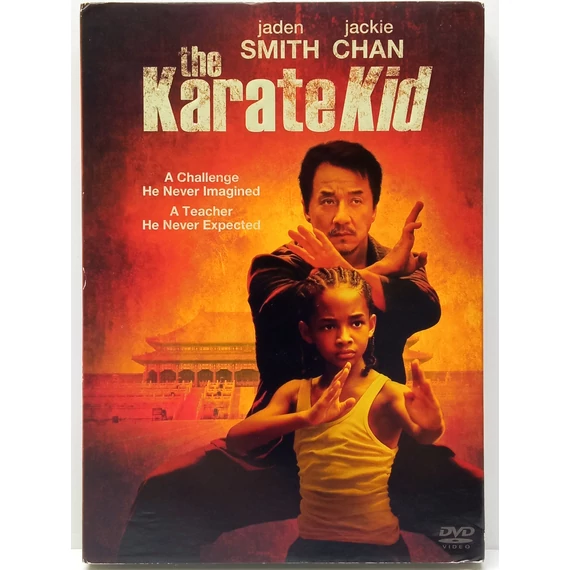 A karate kölyök - Jackie Chan, Jaden Smith - papírfeknis DVD