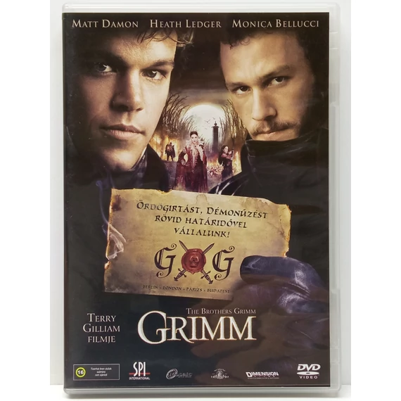 Grimm - Matt Damon, Heath Ledger, Monica Bellucci - DVD