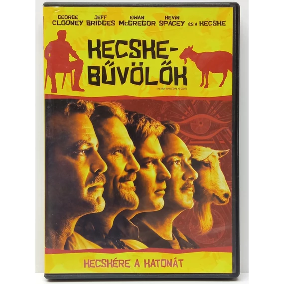Kecskebűvölők - Kevin Spacey, Ewan McGregor, George Clooney, Jeff Bridges - DVD