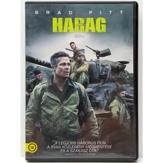 Harag - Brad Pitt, Shia LaBeouf, Logan Lerman, Jon Bernthal - DVD