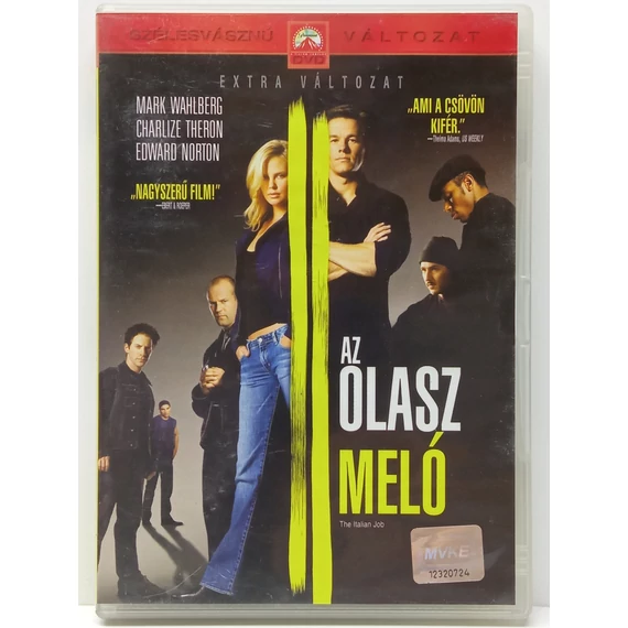 Az olasz meló - Jason Statham, Mark Wahlberg, Charlize Theron - DVD