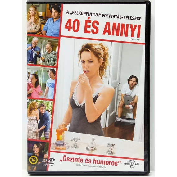 40 és annyi - Paul Rudd, Leslie Mann - karcmentes DVD