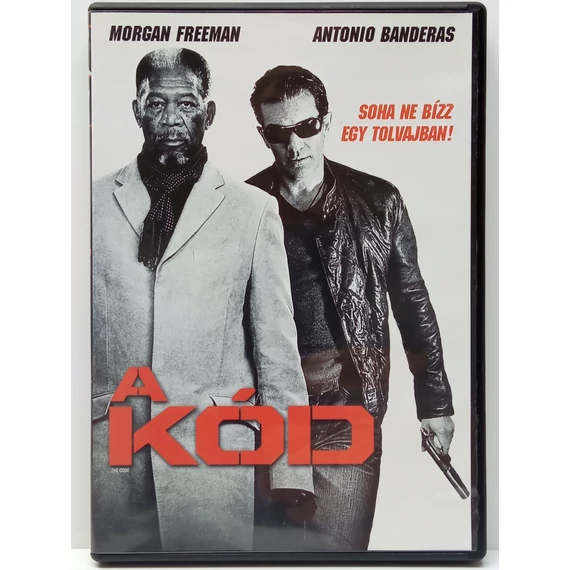 A kód - Morgan Freeman, Antonio Banderas - karcmentes DVD