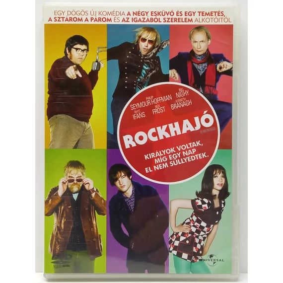 Rockhajó - Philip Seymour Hoffman, Bill Nighy, Nick Frost - karcmentes DVD