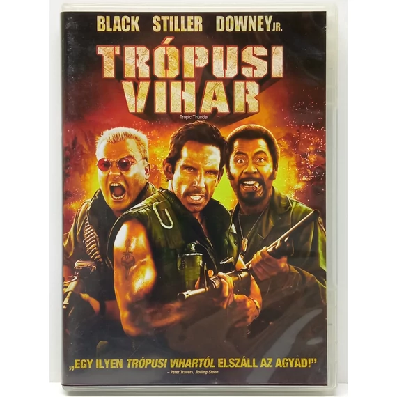 Trópusi vihar - Robert Downey Jr., Tom Cruise, Matthew McConaughey - karcmentes DVD
