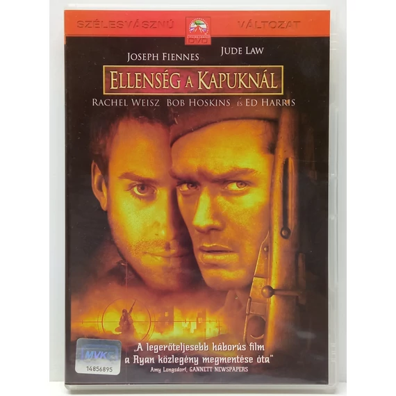 Ellenség a kapuknál - Jude Law, Rachel Weisz, Ed Harris - karcmentes DVD