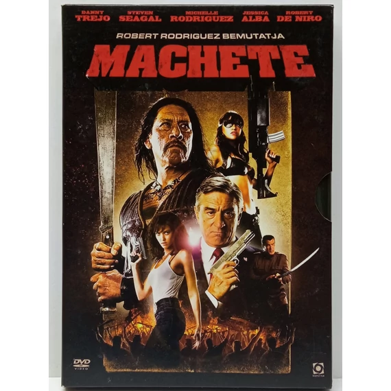 Machete - Danny Trejo - papírfeknis, karcmentes DVD