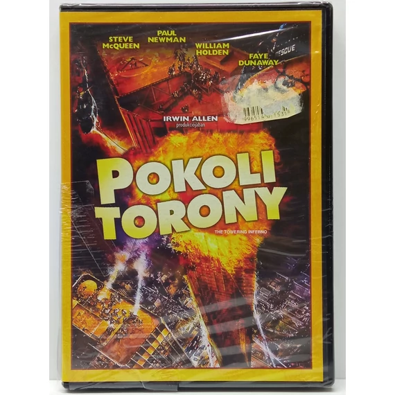 Pokoli torony - Paul Newman, Faye Dunaway, William Holden, Steve McQueen - új, fóliás DVD