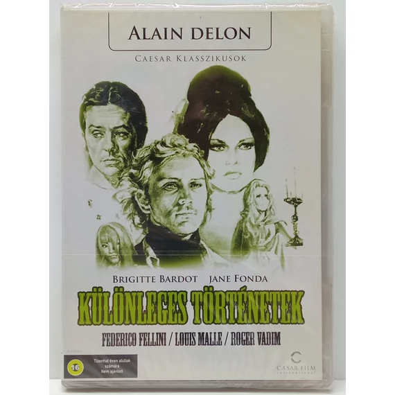 Különleges történetek - Jane Fonda, Alain Delon - új, fóliás DVD