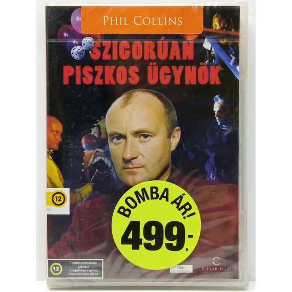 Szigorúan piszkos ügynök - Hugo Weaving, Phil Collins - új, fóliás DVD