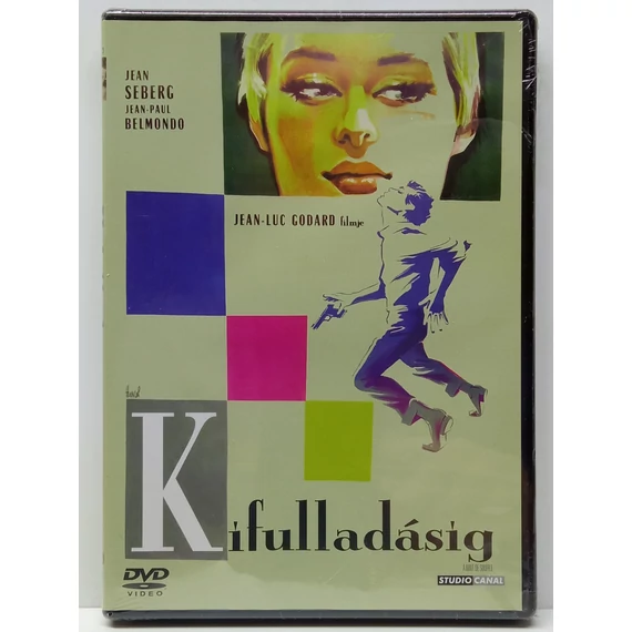 Kifulladásig - Jean-Paul Belmondo, Jean Seberg - új, fóliás DVD