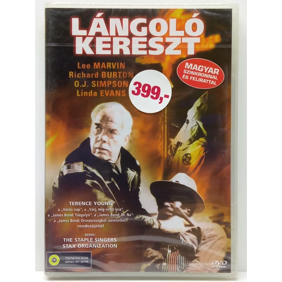 Lángoló kereszt - Richard Burton, O.J. Simpson - új, fóliás DVD