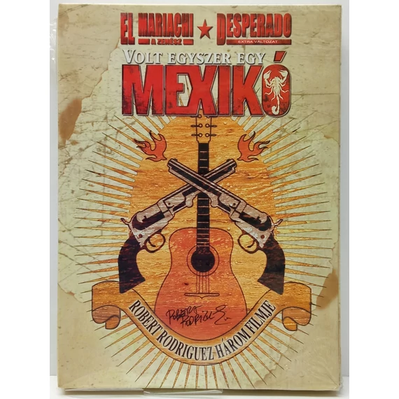 Volt egyszer egy Mexikó / Desperado - papírfeknis digipack - új, fóliás DVD