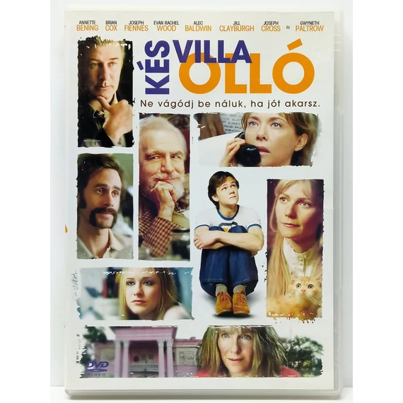 Kés, villa, olló - Alec Baldwin, Patrick Wilson, Annette Bening - karcmentes DVD