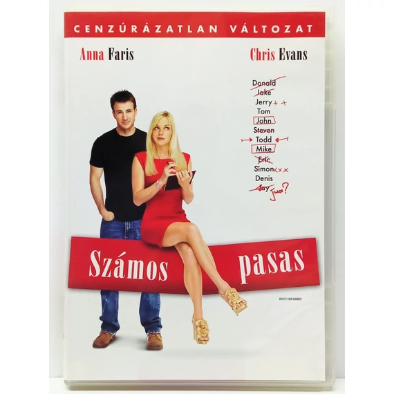 Számos pasas - Chris Evans, Chris Pratt, Anna Faris - karcmentes DVD