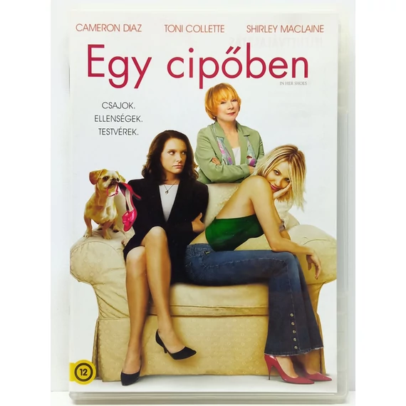 Egy cipőben - Cameron Diaz, Shirley MacLaine, Toni Collette - karcmentes DVD