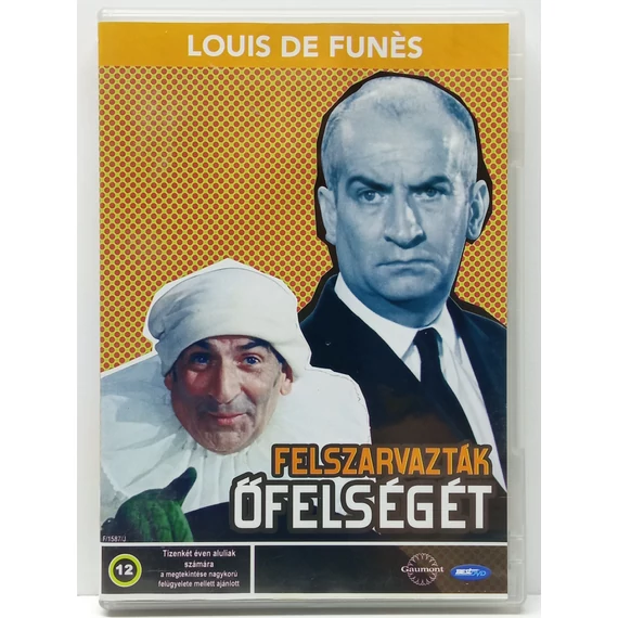Felszarvazták Őfelségét - Louis de Funès - karcmentes DVD