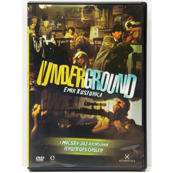 Underground - Emir Kusturica - karcmentes DVD