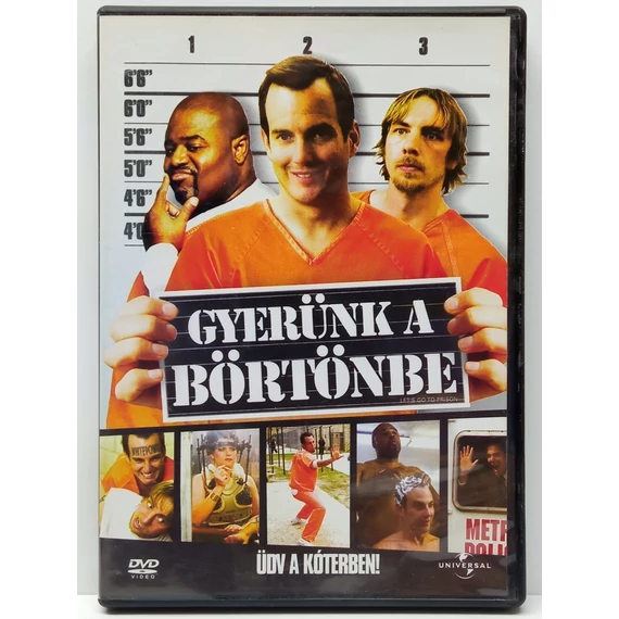 Gyerünk a börtönbe! - Bob Odenkirk, Will Arnett, Dax Shepard - DVD