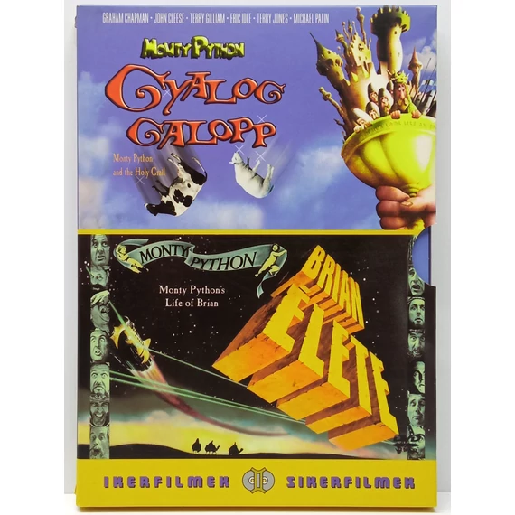 Gyalog galopp / Brian élete - Monty Python - papírfeknis, 2 DVD