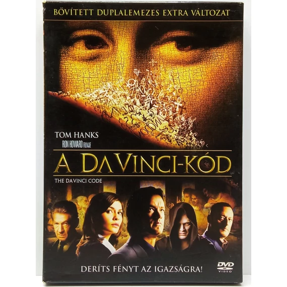 A Da Vinci-kód - Tom Hanks - papífeknis, 2 DVD
