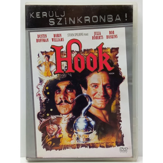 Hook - Robin Williams, Julia Roberts, Dustin Hoffman - DVD