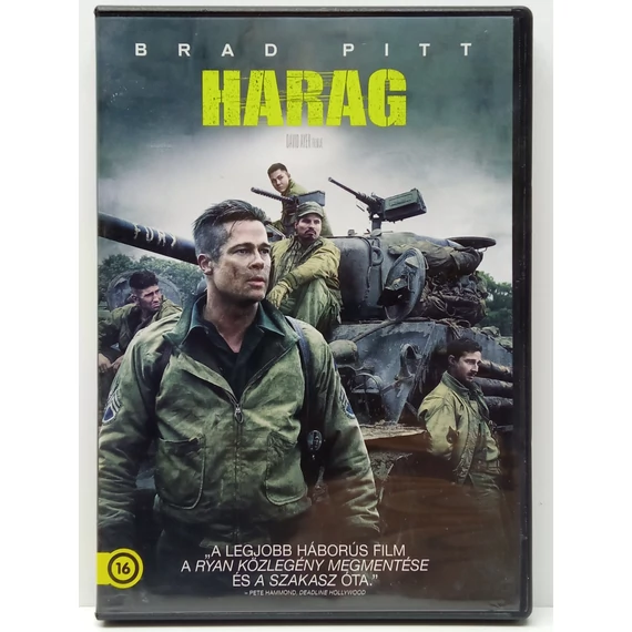 Harag - Brad Pitt, Shia LaBeouf, Logan Lerman, Jon Bernthal - DVD