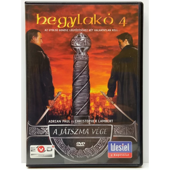 Hegylakó 4: A játszma vége - Christopher Lambert - DVD