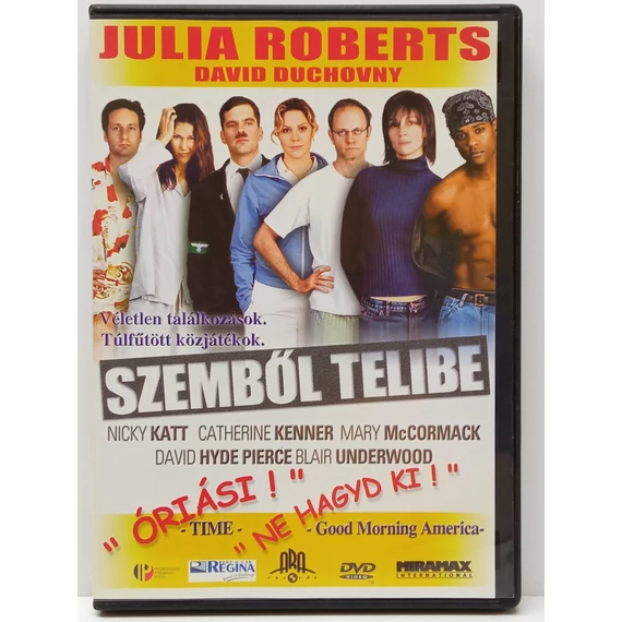 Szemből telibe - Julia Roberts, David Duchovny - DVD