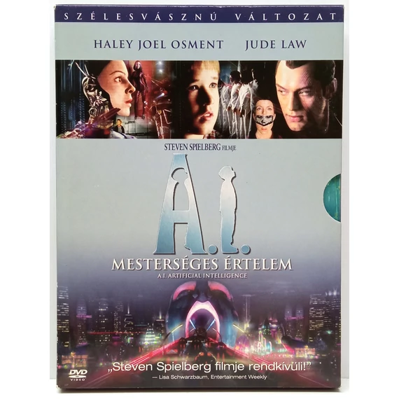 A. I. Mesterséges értelem - Jude Law - digipack, 2 DVD