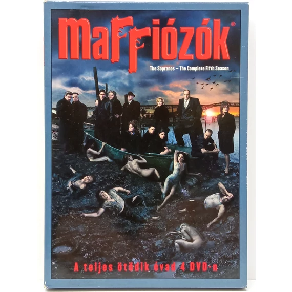 Maffiózók - 5. évad - papírfeknis, 4 DVD
