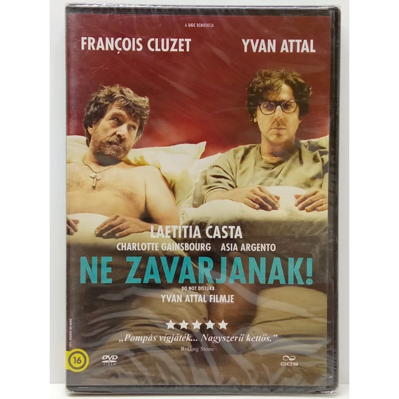 Ne zavarjanak! - Charlotte Gainsbourg, François Cluzet - új, fóliás DVD