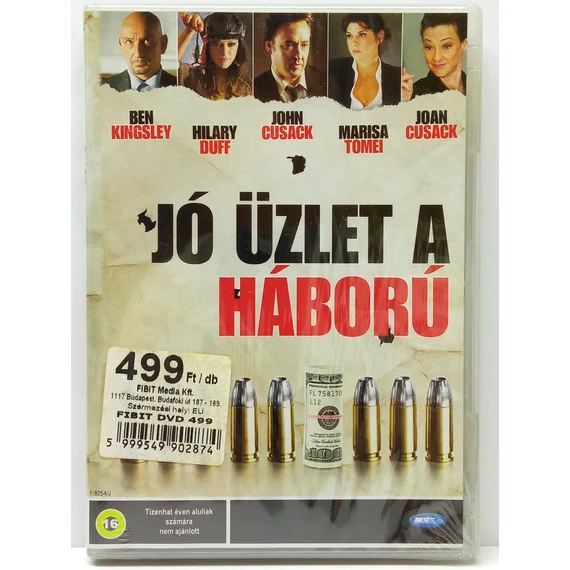 Jó üzlet a háború - Ben Kingsley, John Cusack, Marisa Tomei - új, fóliás DVD