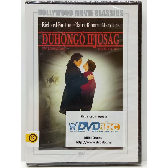 Dühöngő ifjúság - Richard Burton, Mary Ure, Claire Bloom - új, fóliás DVD