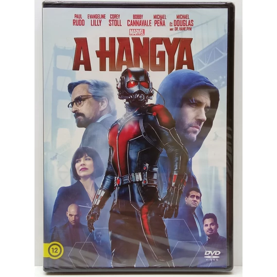 A Hangya - Paul Rudd, Evangeline Lilly, Hayley Atwell - új, fóliás DVD